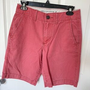 American Eagle Outfitters Salmon Flat Front Shorts